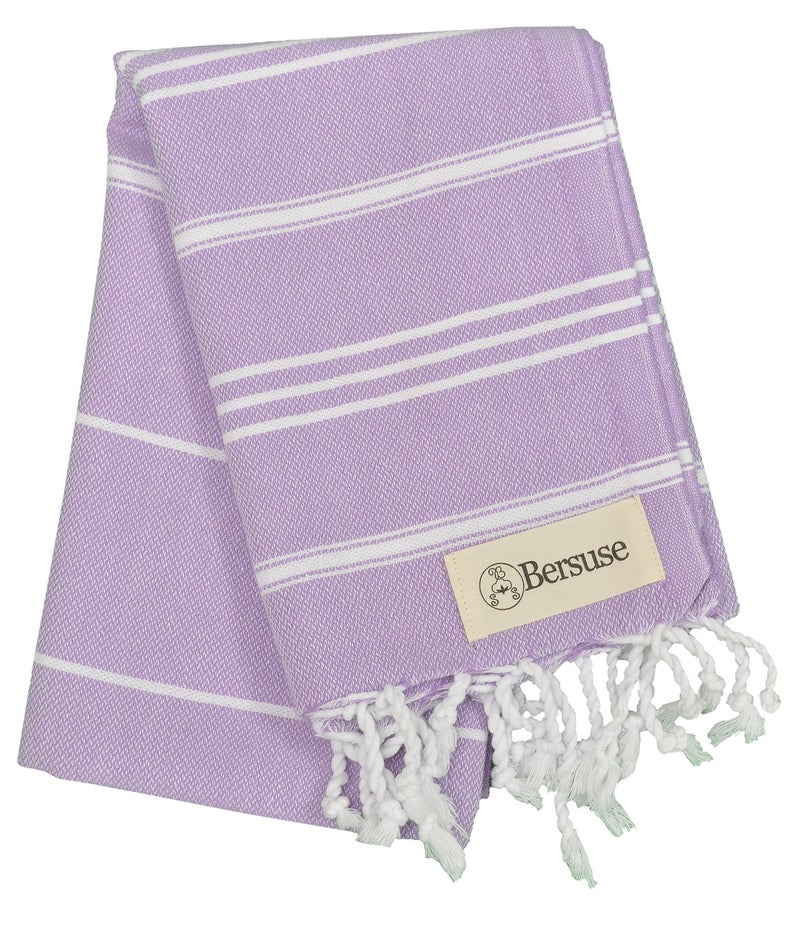 Bersuse Anatolia Bathroom Hand Towels - Premium Cotton Hand Towel for Face - Absorbent, Soft, Lightweight, Space-Saving, Quick-Drying Decorative Turkish Hand Towels - Image 1
